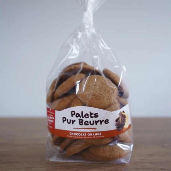 Palets chocolat orange