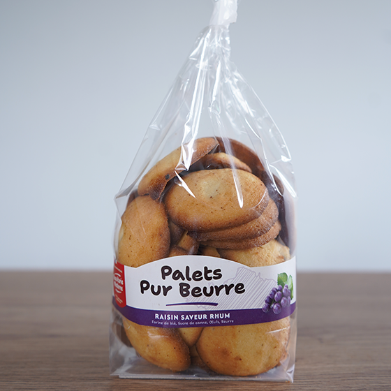 Palets raisins saveur rhum
