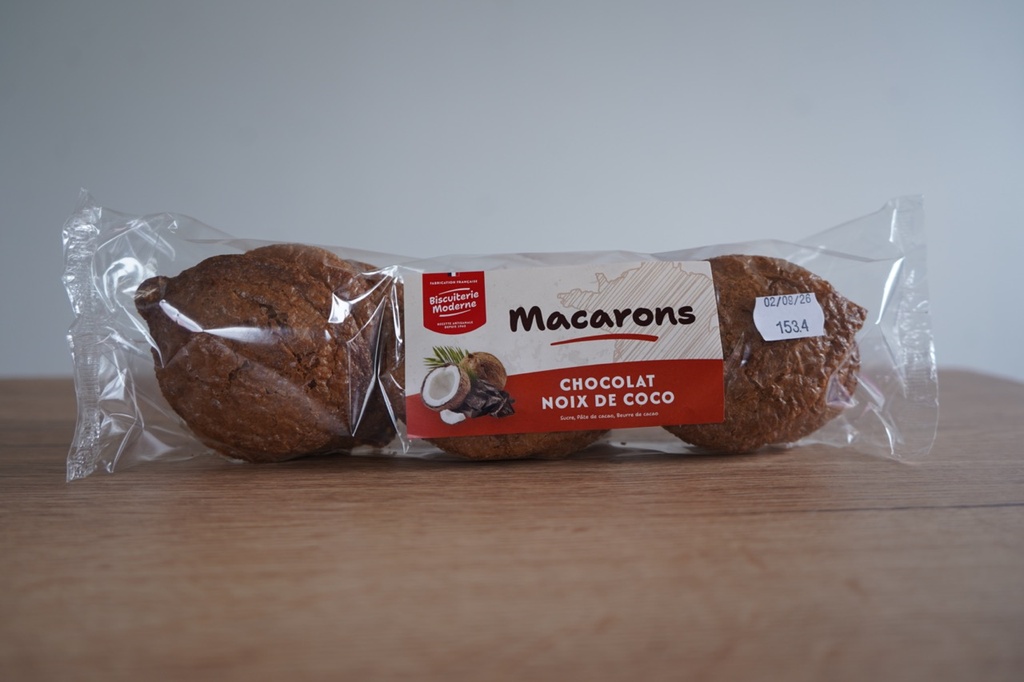 Macarons coco chocolat sachet 220g